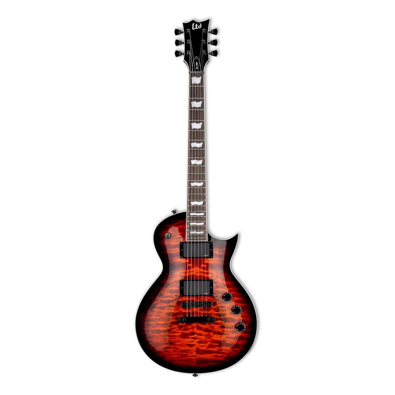 ESP LTD EC-400 QM Vintage Burst-1