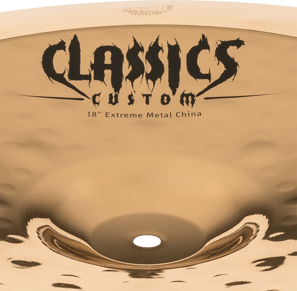 MEINL CLASSICS CUSTOM EXTREME METAL 18" China-4