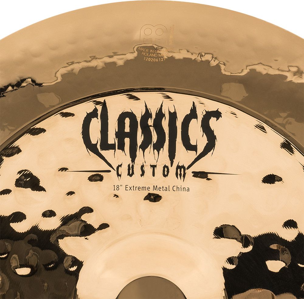 MEINL CLASSICS CUSTOM EXTREME METAL 18" China-5