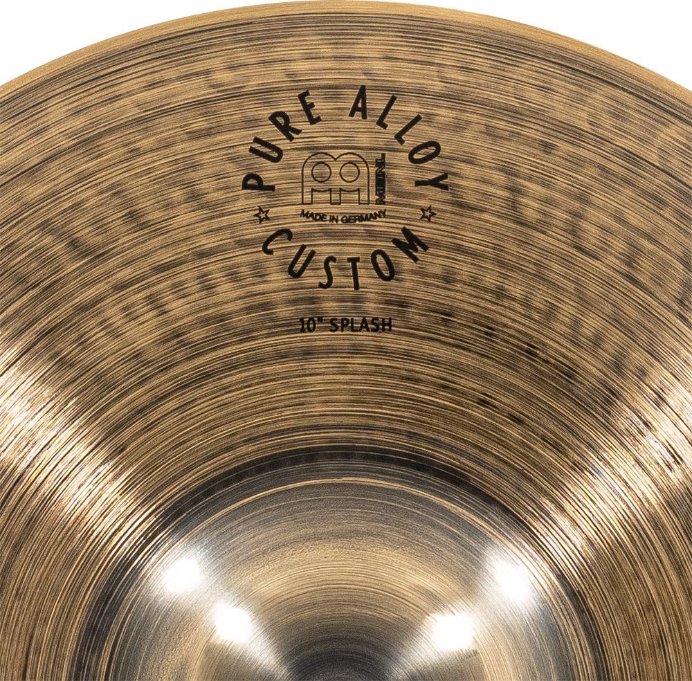 MEINL PURE ALLOY CUSTOM 10" Splash-3