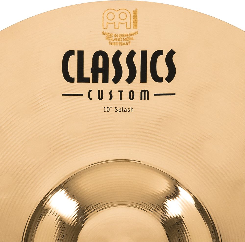 MEINL CLASSICS CUSTOM Brilliant 10" Splash-4