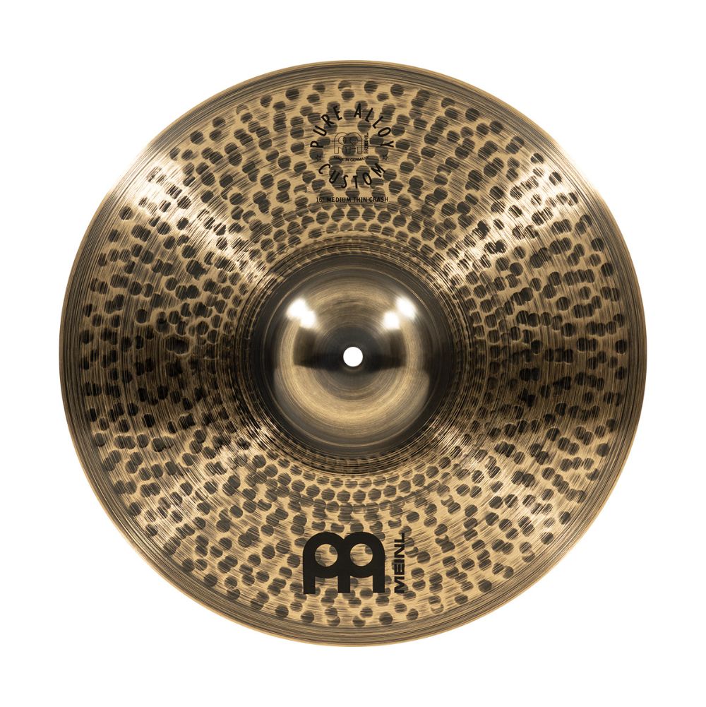 MEINL PURE ALLOY CUSTOM 16" Medium Thin Crash-1