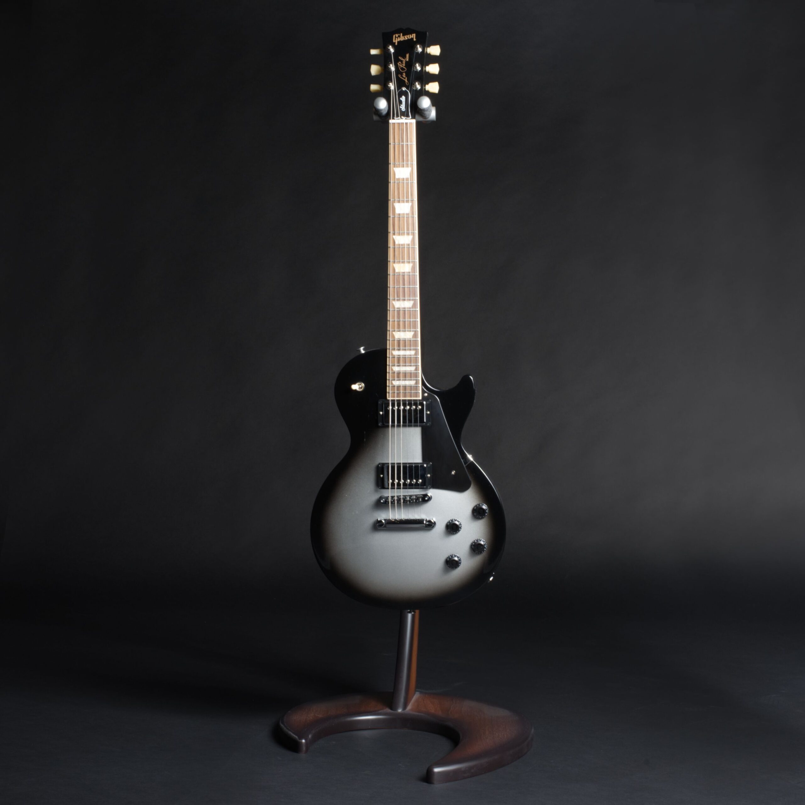 GIBSON Les Paul Studio Exclusive Silver Burst-1