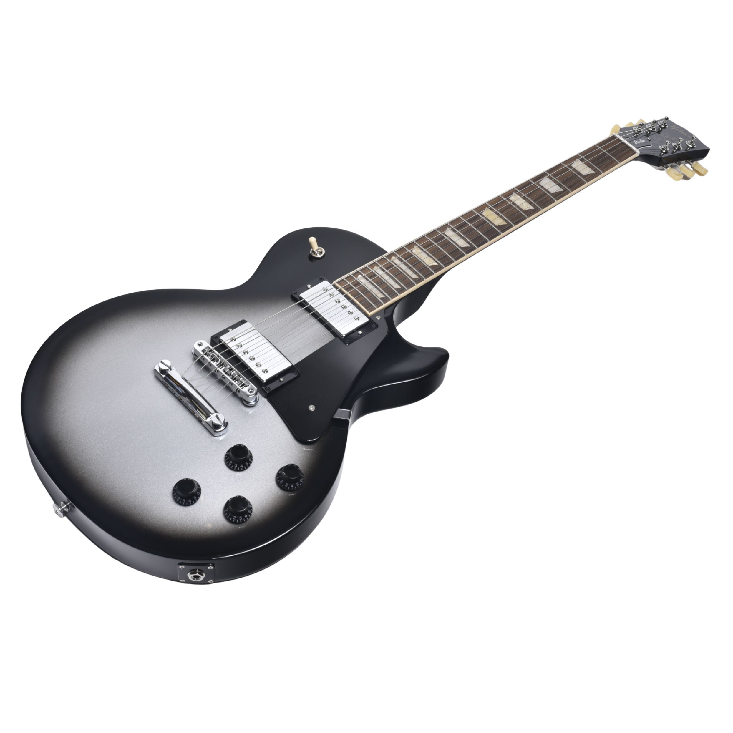 GIBSON Les Paul Studio Exclusive Silver Burst-4